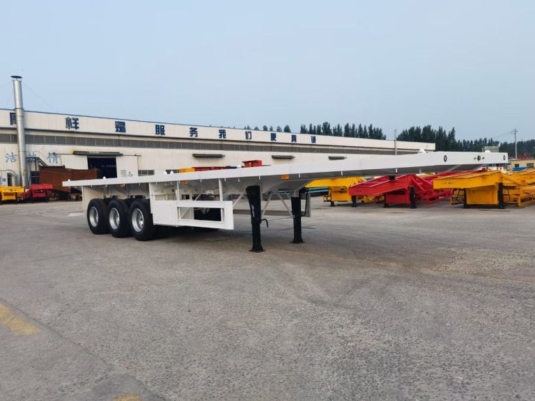40FT Flatbed Trailer for Sale in Tanzania
